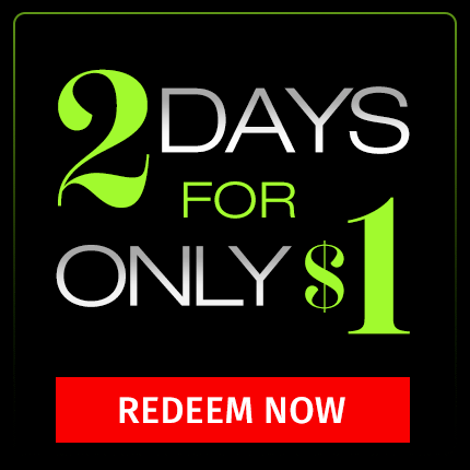 Two days for one dollar offer